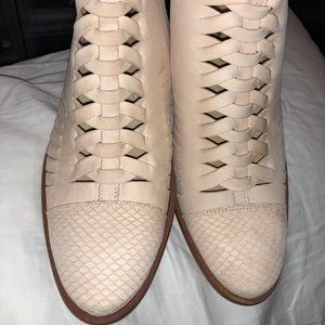 Free People leather slingback.